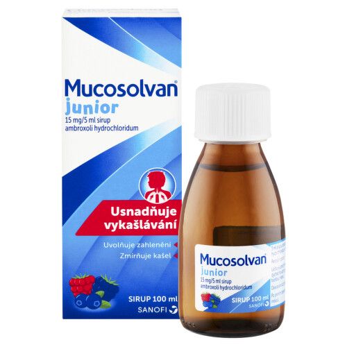 MUCOSOLVAN JUNIOR 15MG/5ML sirup 100ML