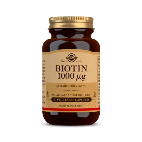 Solgar Biotin 1000mcg 50 kapslí