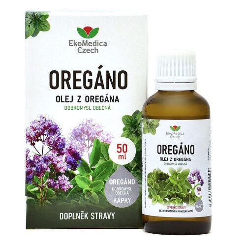 Oregáno Olej z oregána 50ml EKOMEDICA