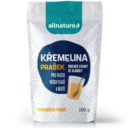 Allnature Křemelina příchuť pomeranč 100g