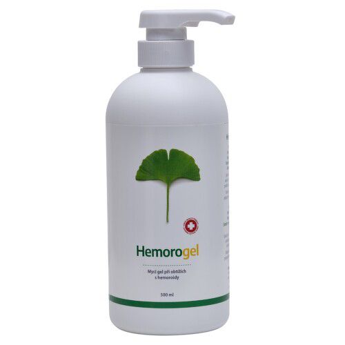 HEMOROGEL mycí gel 500ml CZ/SK