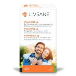 LIVSANE Vitamin D vysoká dávka 60ks