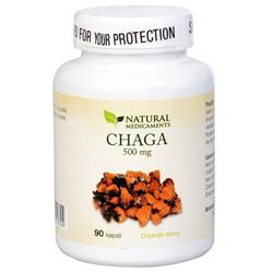 Natural Medicaments Chaga 500mg cps.90