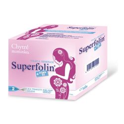 Chytré miminko superfolin 2 MAMA 60 tablet + 60 kapslí - balení 2 ks