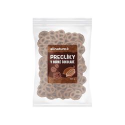 Allnature Preclíky v hořké čokoládě 500g