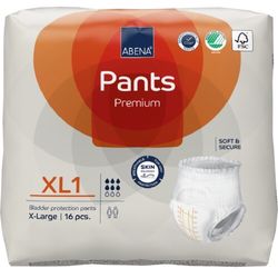 ABENA PANTS PREMIUM XL1 KALHOTKY ABSORPČNÍ NAVLÉKACÍ, PRODYŠNÉ, BOKY 130-1