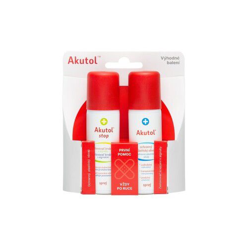 AKUTOL spray + Akutol STOP spray DUOPACK 2x60ml