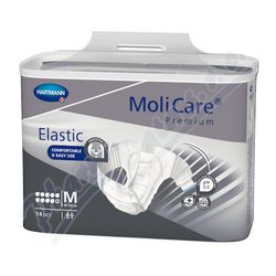 KALHOTKY ZALEPOVACÍ MOLICARE ELASTIC 10 KAPEK M BOKY 85-120CM,3588ML,14KS