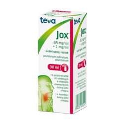 JOX 85MG/ML+1MG/ML orální podání sprej, roztok 1X30ML