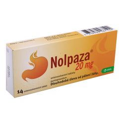 NOLPAZA 20MG enterosolventní tableta 14