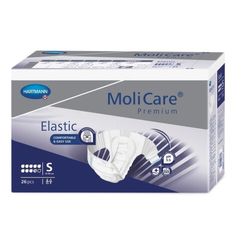 KALHOTKY ABSORPČNÍ MOLICARE PREMIUM ELASTIC SMALL BOKY 50-90CM,2859ML,30KS