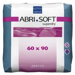 ABRI SOFT SUPERDRY PODLOŽKY ABSORPČNÍ,60X90CM,1600ML,SE SUPERABSORBEN