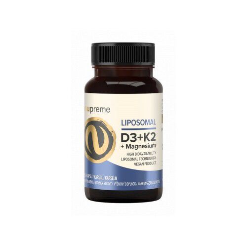 Liposomal Vitamin D3 + K2 30 kapslí NUPREME