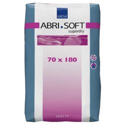 ABRI SOFT SUPERDRY PODLOŽKY ABSORPČNÍ,70X180CM SE ZÁLOŽKOU,SAVÉ JÁDRO