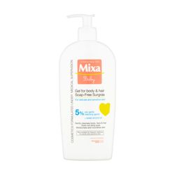 Mixa Baby vyživující mycí gel pro děti na tělo a vlásky 400ml