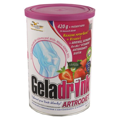 Geladrink Artrodiet nápoj jahoda 420g