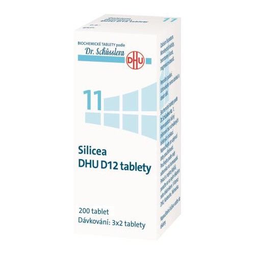 SILICEA DHU D6(D12) neobalené tablety 200