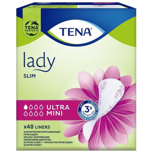 TENA Lady Slim Ultra Mini inkontinenční vložky 48ks