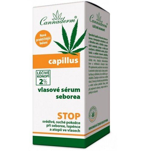 Cannaderm Capillus vlasové sérum seborea 40ml