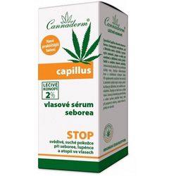 Cannaderm Capillus vlasové sérum seborea 40ml