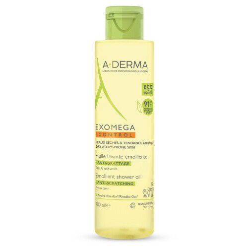 A-DERMA Exomega CONTROL Zvláč.sprchový olej 200ml