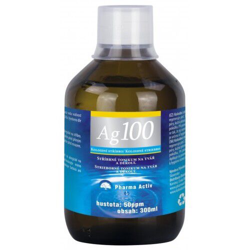 Koloidní stříbro Ag100 50ppm 300ml