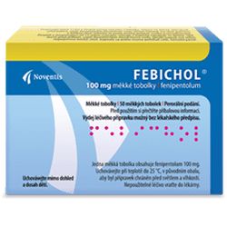 FEBICHOL 100MG měkké tobolky 50