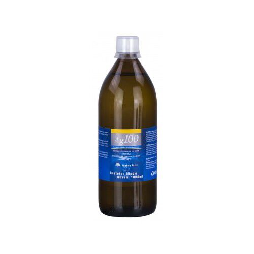 Koloidní stříbro Ag100 25ppm 1000ml