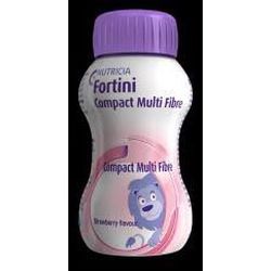 FORTINI COMPACT MULTI FIBRE S PŘÍCHUTÍ JAHODOVOU perorální roztok 4X125ML