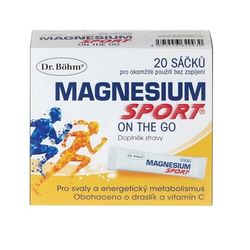 Dr.Böhm Magnesium Sport On the Go 20 sáčků