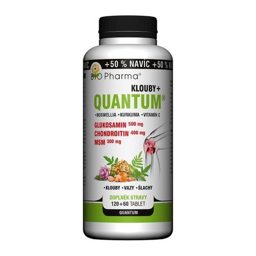 Quantum Klouby+ 6 složek tbl.120+60 Bio-Pharma