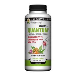 Quantum Klouby+ 6 složek tbl.120+60 Bio-Pharma