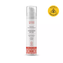 Wooden Spoon Opalovací mléko na obličej a tělo SPF 35+ BIO