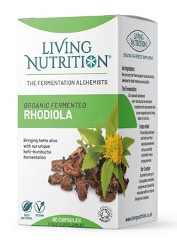 Living Nutrition| Fermentovaná rozchodnice/ rhodiola - 60 kapslí