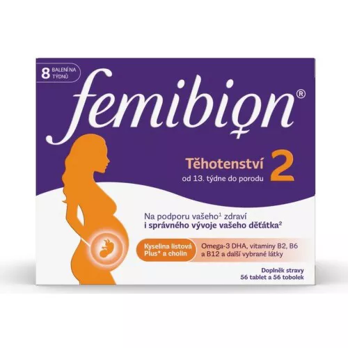 Femibion 2 Těhotenství tbl.56 + tob.56