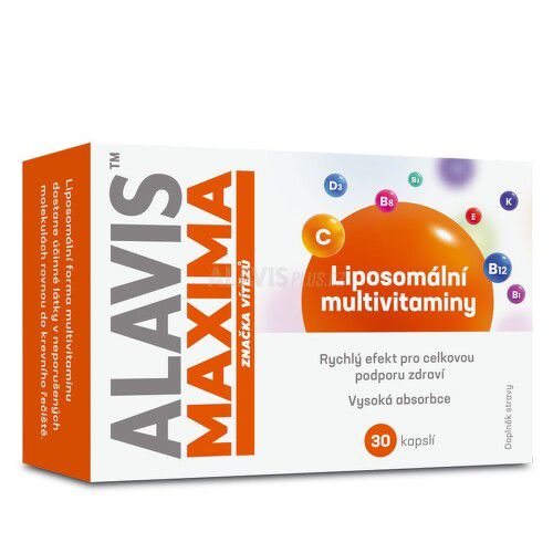 ALAVIS MAXIMA Liposomální multivitaminy cps.30