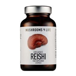 MUSHROOMS 4 LIFE Bio Reishi ( Lesklokorka lesklá) - biomasa a plodnice v kapslích