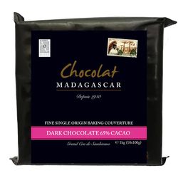 Chocolat Madagascar |65% tmavá čokoláda na vaření a pečení - 1 kg