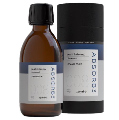 Healthstrong | Lipozomální D3+K2 - 2750 I.U./ 200ug - 250 ml
