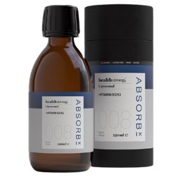 Healthstrong | Lipozomální D3+K2 - 2750 I.U./ 200ug - 250 ml