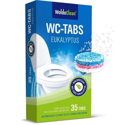 WoldoClean | WC tablety s eukalyptovou vůní - 35 ks