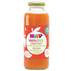 HiPP 100% JUICE BIO Ovocná šťáva s karotkou 330ml