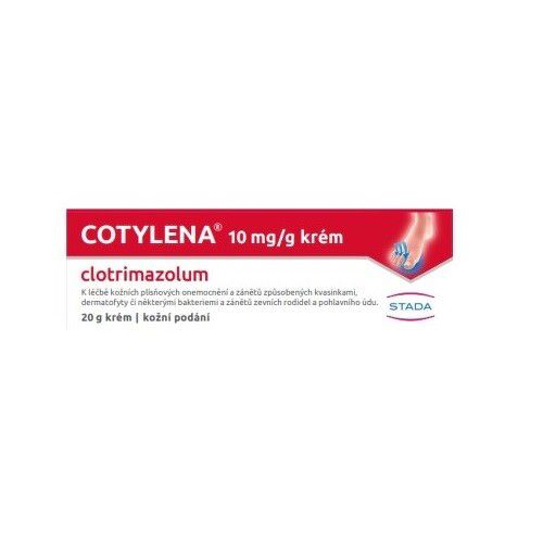 COTYLENA 10MG/G krém 20G