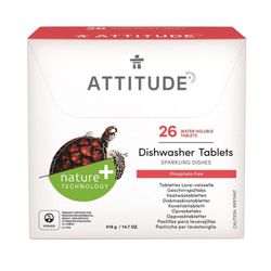 ATTITUDE Tablety do myčky bez fosfátů 26ks