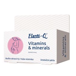 Elasti-Q Vitamins & Minerals s postupným uvolňováním 90 tablet