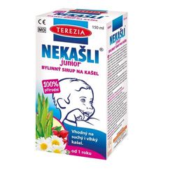 TEREZIA NEKAŠLI Junior přírodní bylinný sirup 150ml