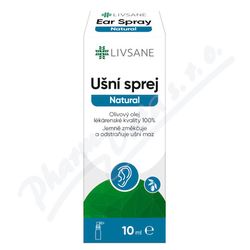 LIVSANE Ušní sprej Natural 10ml