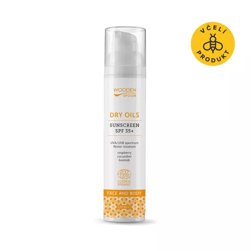 Wooden Spoon Opalovací krém na tělo a tvář SPF 35+ BIO (100 ml)