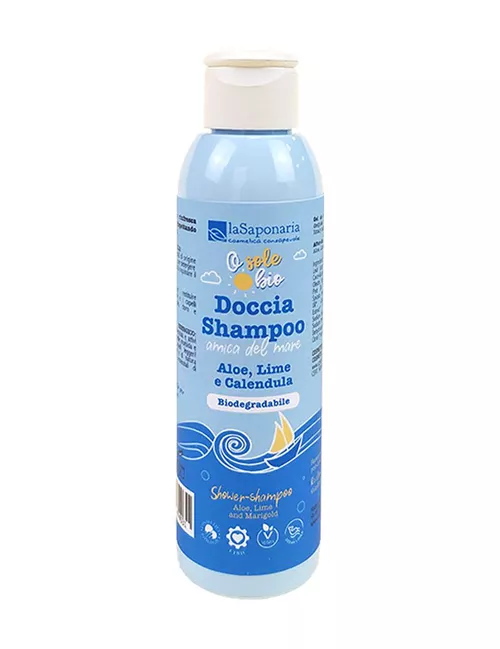 laSaponaria Sprchový gel a šampon po opalování BIO (150 ml)