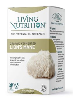 Living Nutrition | Fermentovaný korálovec ježatý (hericium) - 60 kapslí